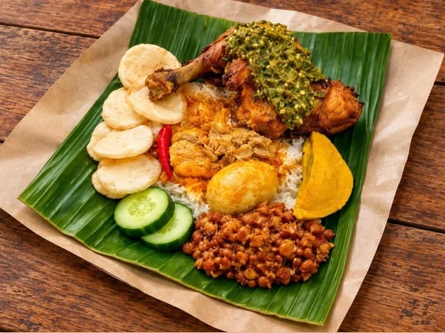 Nasi Bungkus Nangka