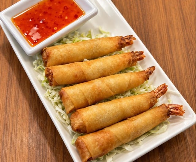 Shrimp Rolls.