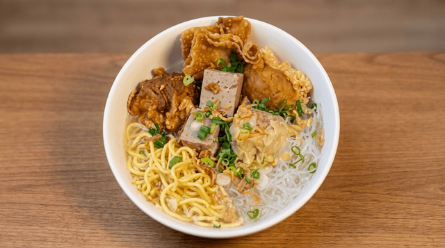 Mixed Meat Ball Soup