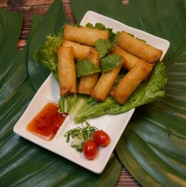 Crispy Vegetable Spring Rolls